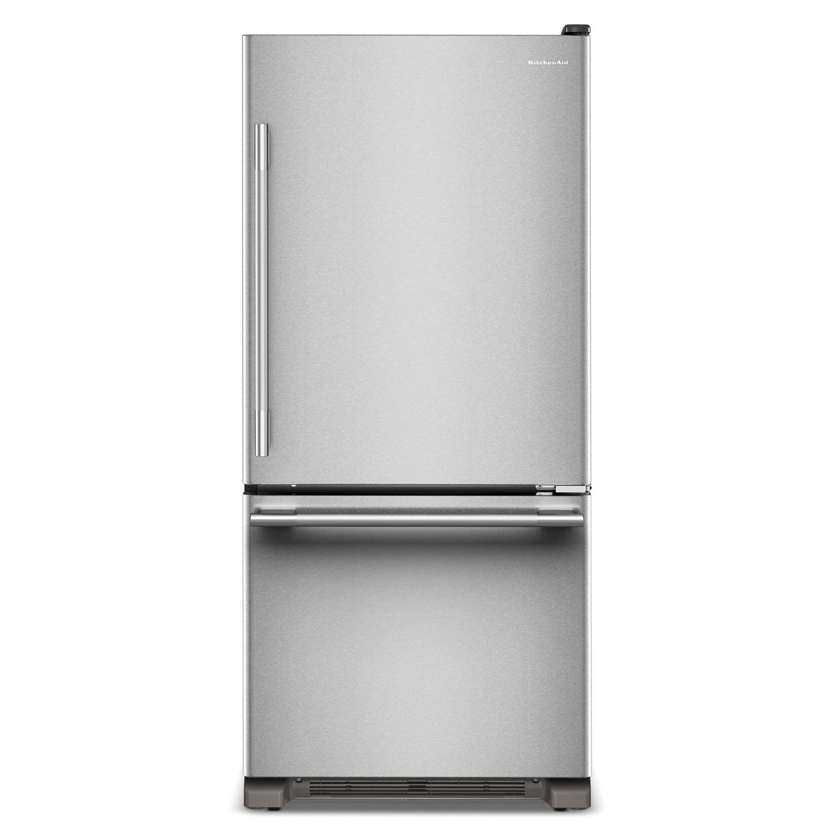 KitchenAid KRBR130SPS 19 Cu. Ft. 30-Inch Standard-Depth Bottom Mount Refrigerator, Right Swing