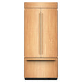KitchenAid KBFN536TPA 20.8 Cu. Ft. 36" Built-In Panel-Ready French Door Bottom Mount Refrigerator with Platinum Interior