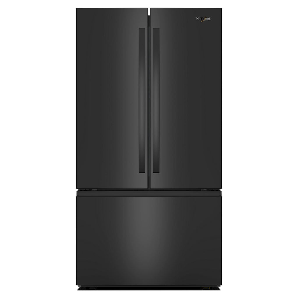 36-Inch French Door Refrigerator with Interior Water Dispenser - 31 cu. ft. - Black