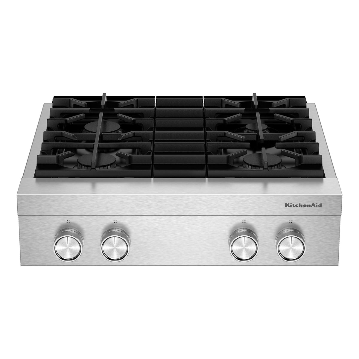 KitchenAid KCGK930TSS 30-inch 4-Burner Gas Commercial-Style Rangetop