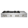 JennAir JGCP748HL 48" RISE™ Gas Professional-Style Rangetop with Chrome-Infused Griddle and Gas Grill