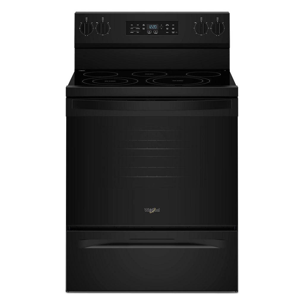 30-inch Electric Range with Air Cooking Technology - Black
