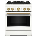 KitchenAid KFDS930SPL 30-Inch 4 Burner Commercial-Style Dual Fuel Range