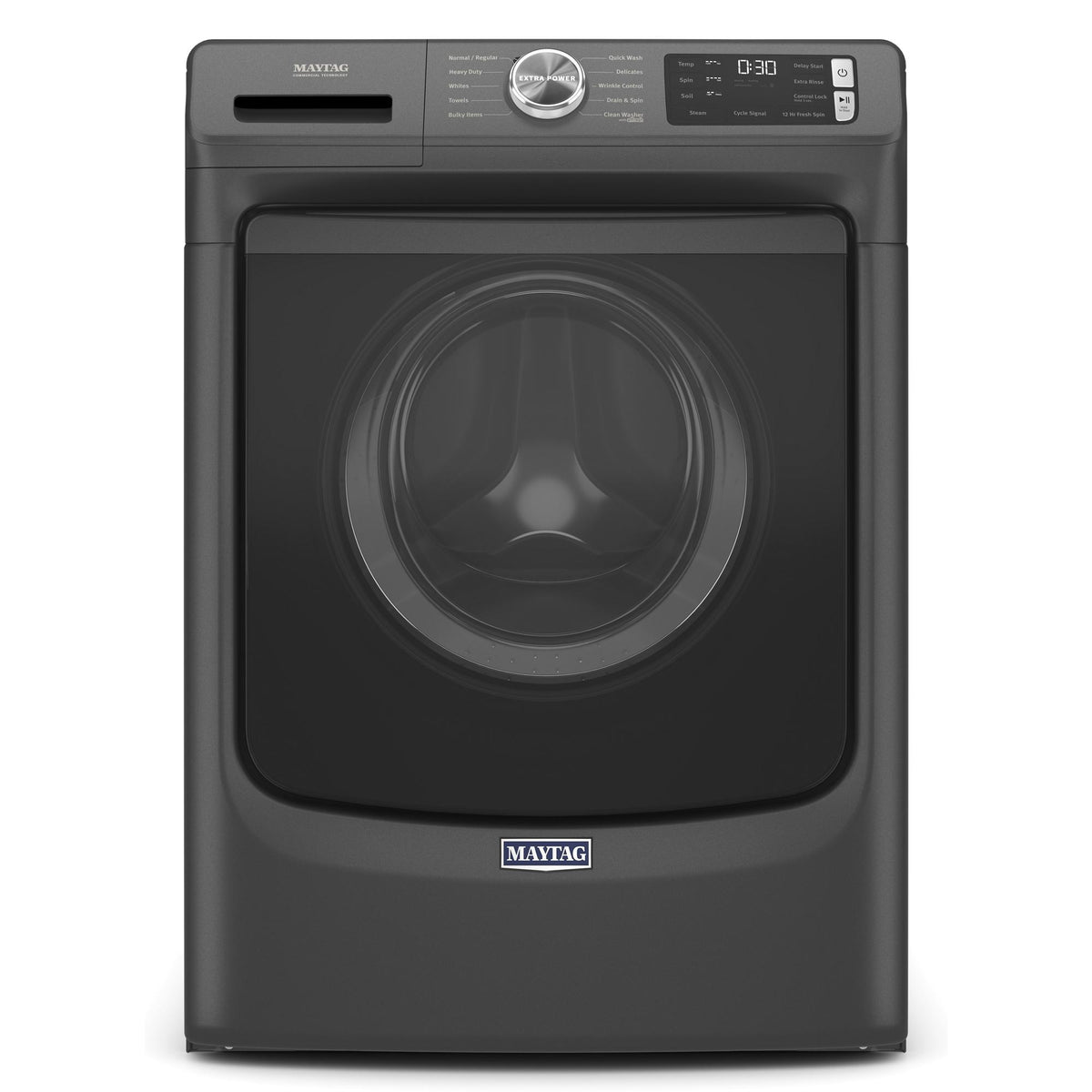 Maytag MHW5630MBK Front Load Washer with Extra Power, 5.2 Cu. Ft.