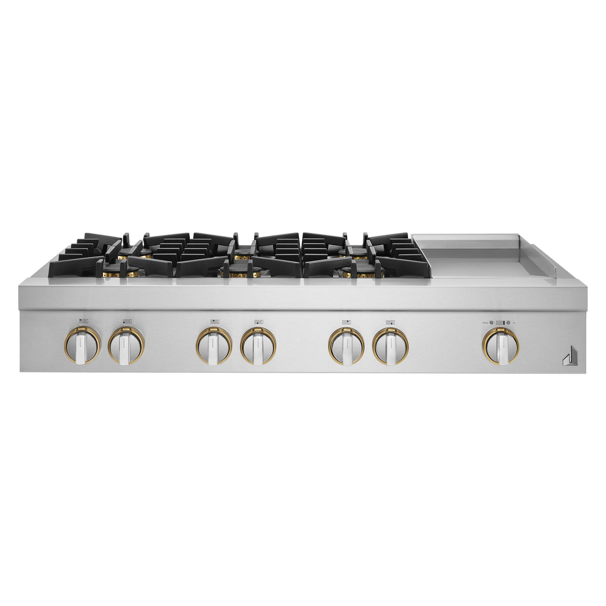 JennAir JGCP548HL 48" RISE™ Gas Professional-Style Rangetop with Chrome-Infused Griddle