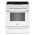 Whirlpool WSGS5030SW 30-inch Gas Range with Air Cooking Technology