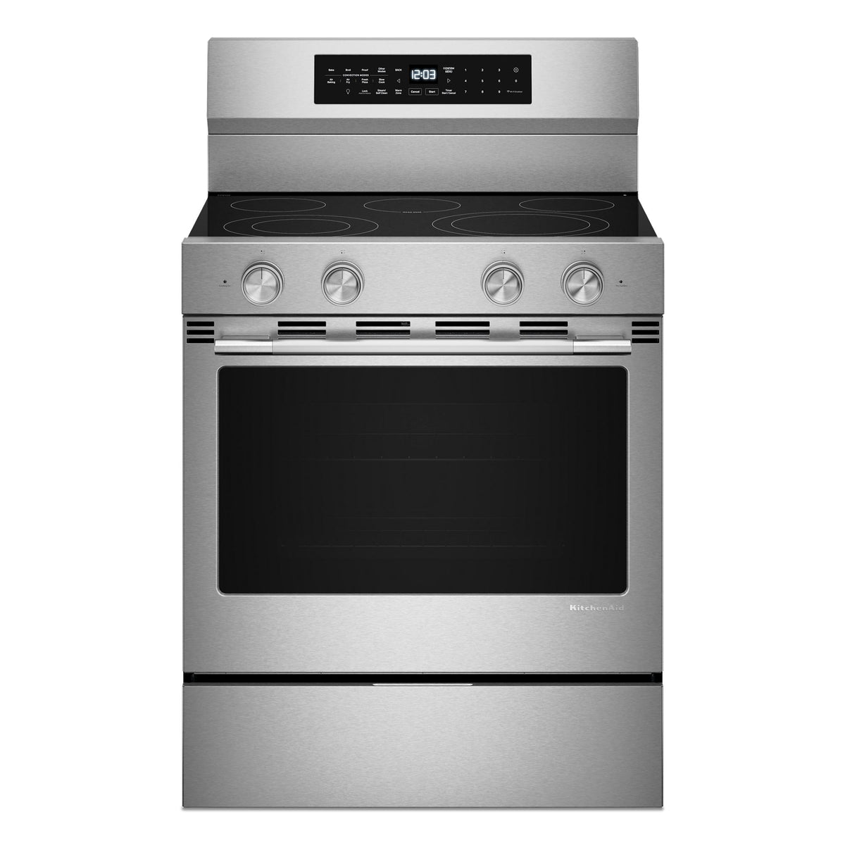 KitchenAid YKFES530SPS 5.3 Cu. Ft. Freestanding Electric Range