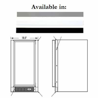 Marvel 42242833 18 inch Stainless Steel Filler Kit