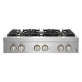 JennAir JGCP436HL 36" RISE™ Gas Professional-Style Rangetop