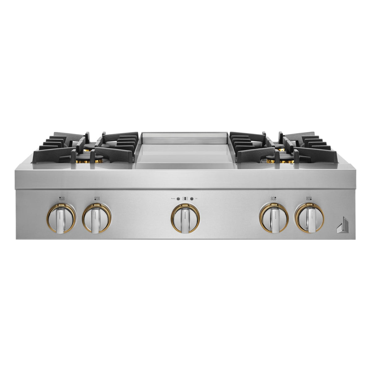 JennAir JGCP536HL 36" RISE™ Gas Professional-Style Rangetop with Chrome-Infused Griddle