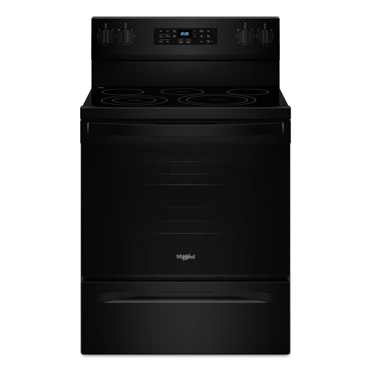 30-inch Energy Star Electric Range with Air Cooking Technology, No Preheat Air Fry and Air Baking and Self Clean