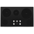 Whirlpool WCE77US6HS 36-inch Ceramic Glass Cooktop with Dual Elements