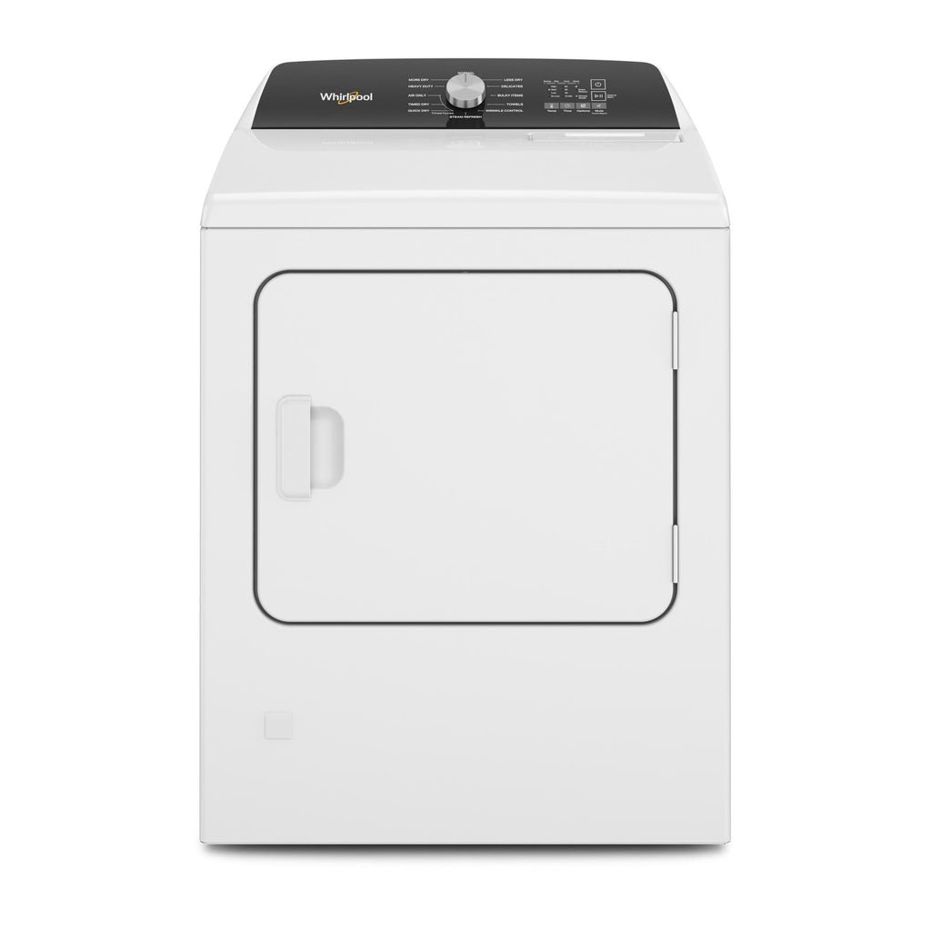 7.0 Cu. Ft. Top Load Gas Moisture Sensing Dryer with Steam - White