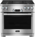 Miele HR 1135-3 G AG GR 36" Range in AllGas Design