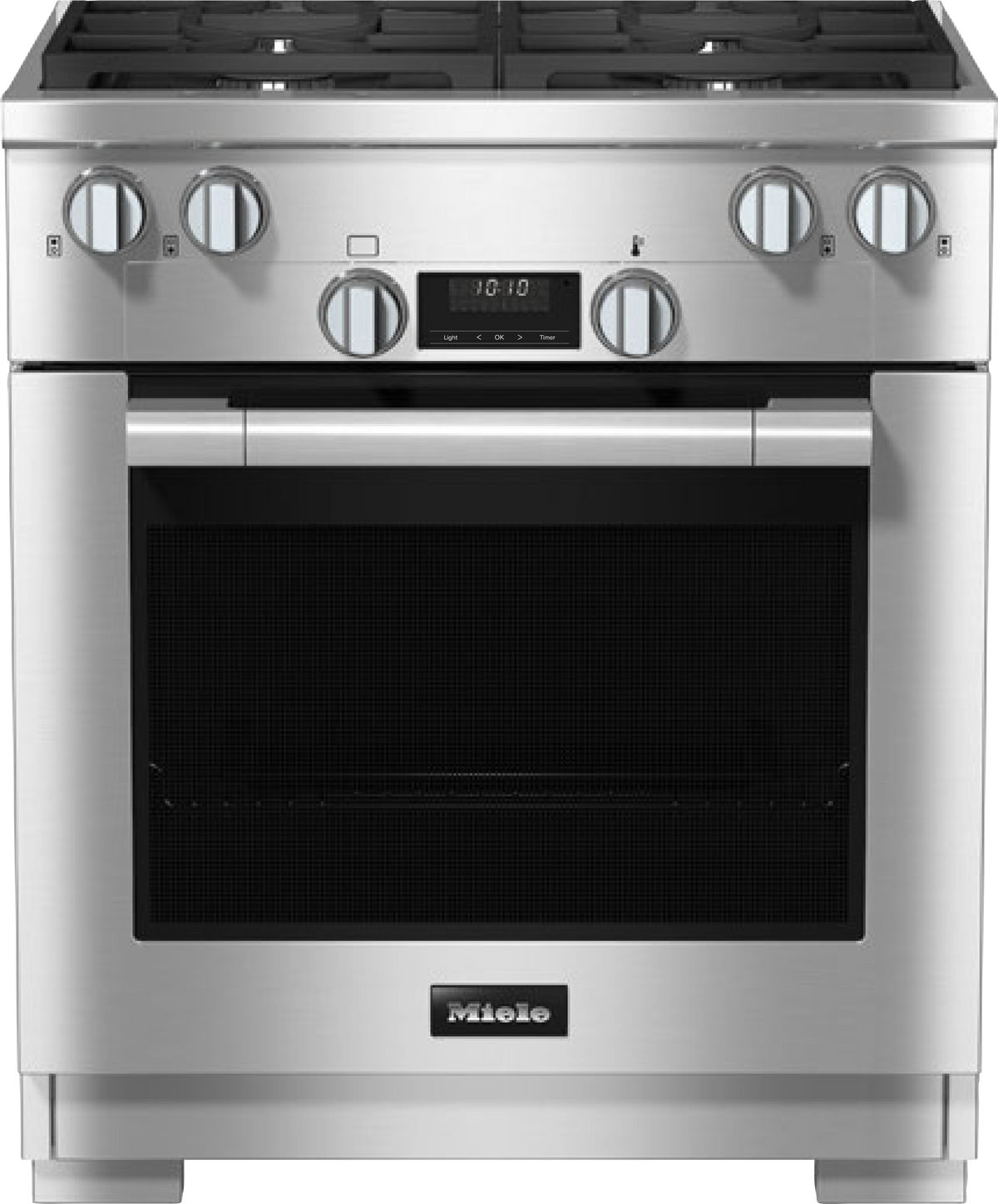 Miele HR 1724-3 G DF 30" Range in Dual Fuel Model with DirectSelect