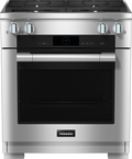 Miele HR 1924-3 G DF 30" Range Dual Fuel Model with M Touch