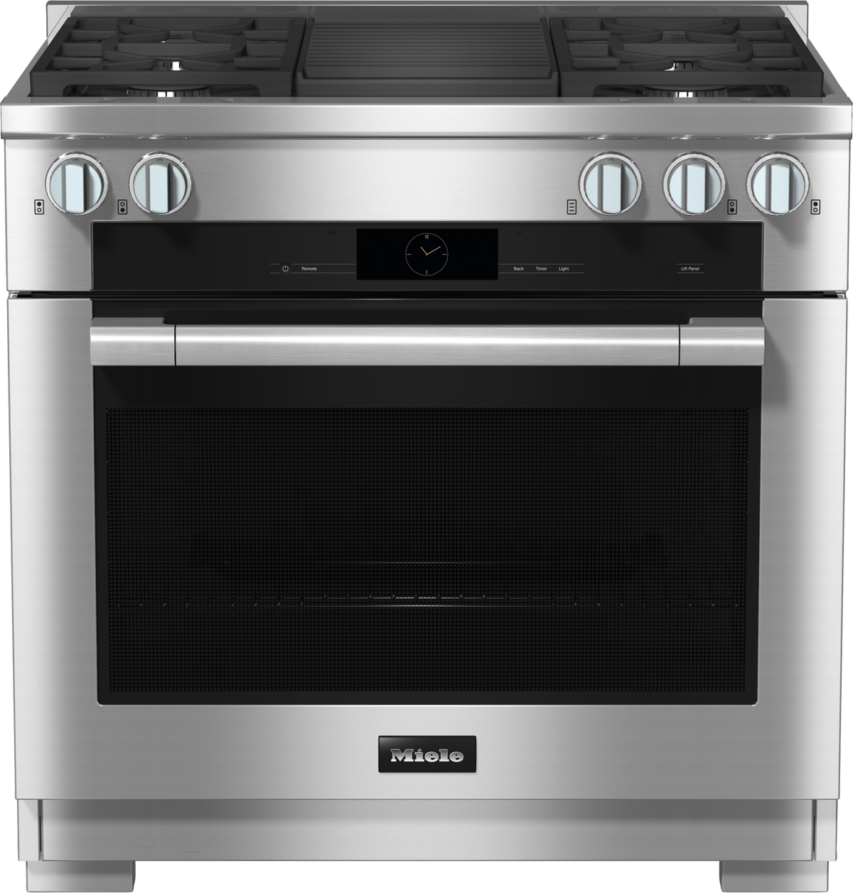 Miele HR 1935-3 G DF GR 36" Range Dual Fuel All-Rounder with M Touch