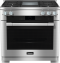 Miele HR 1936-3 G DF GD 36" Range Dual Fuel All-Rounder with M Touch
