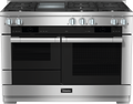 Miele HR 1956-3 LP DF GD 48" Range Dual Fuel All-Rounder with M Touch (Propane)