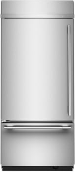 KitchenAid KBBL336SPS 20.8 Cu. Ft. 36" Built-In Bottom Mount Refrigerator with Platinum Interior