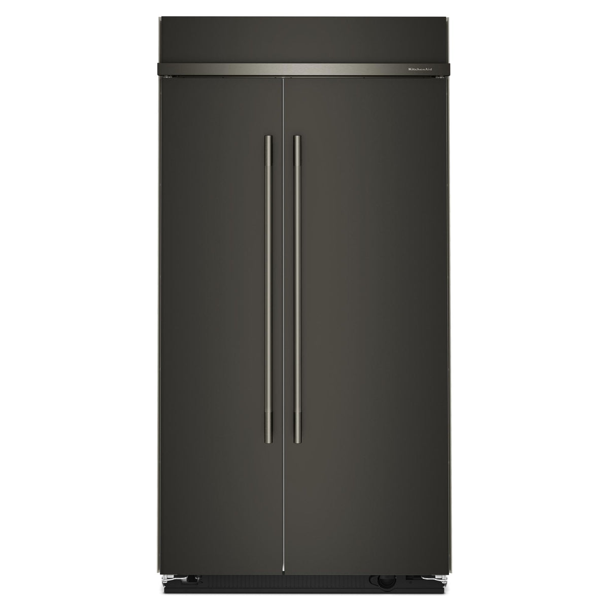 KitchenAid KBSN742SBE 25.5 Cu. Ft. 42" Built-In Side-by-Side Refrigerator with Platinum Interior