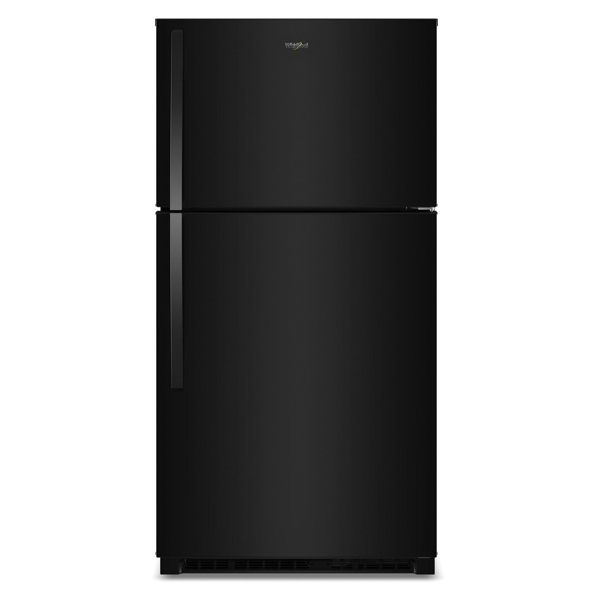 Whirlpool® 32.8-inch Wide Top Freezer Refrigerator with Total Coverage Cooling- 21 Cu. Ft. - Black