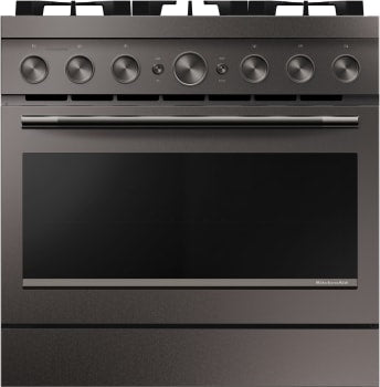 KitchenAid KFGS936SBE 36-Inch 6 Burner Commercial-Style Gas Range