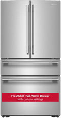 KitchenAid KRMF336SPS 30 cu. ft. French Door Refrigerator with FreshChill™ Full-Width Drawer