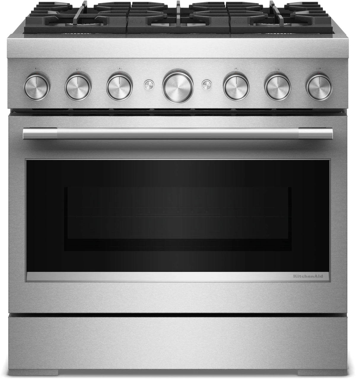 KitchenAid KFDS936SSS 36-Inch 6 Burner Commercial-Style Dual Fuel Range