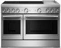 KitchenAid KFID948SSS 48-Inch 6-Element Induction Commercial-Style Range with Griddle
