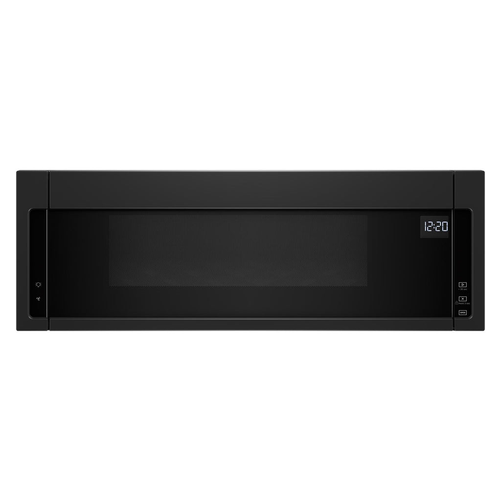 1.1 cu. ft. Low Profile Microwave Hood Combination - Black