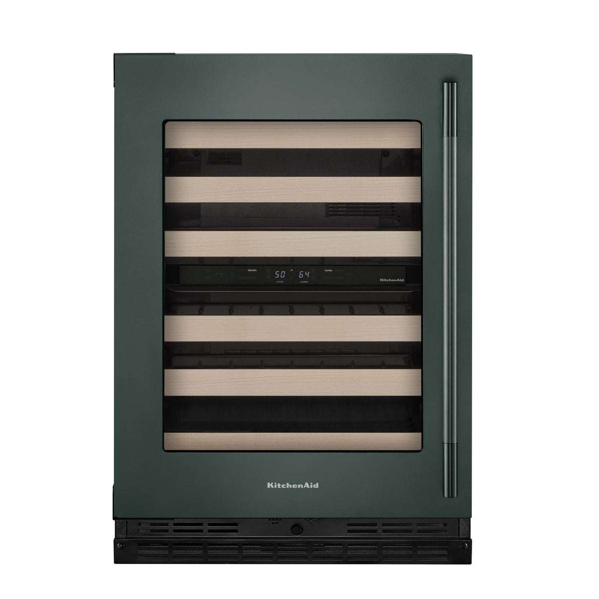 KitchenAid KUWL524SJP 24" Undercounter Wine Cellar with Wood-Front Racks