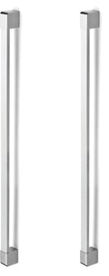 Fisher & Paykel AHV2-RD2484W  Professional Square 2 pc Handle Kit for RS2484 Bottom Mount