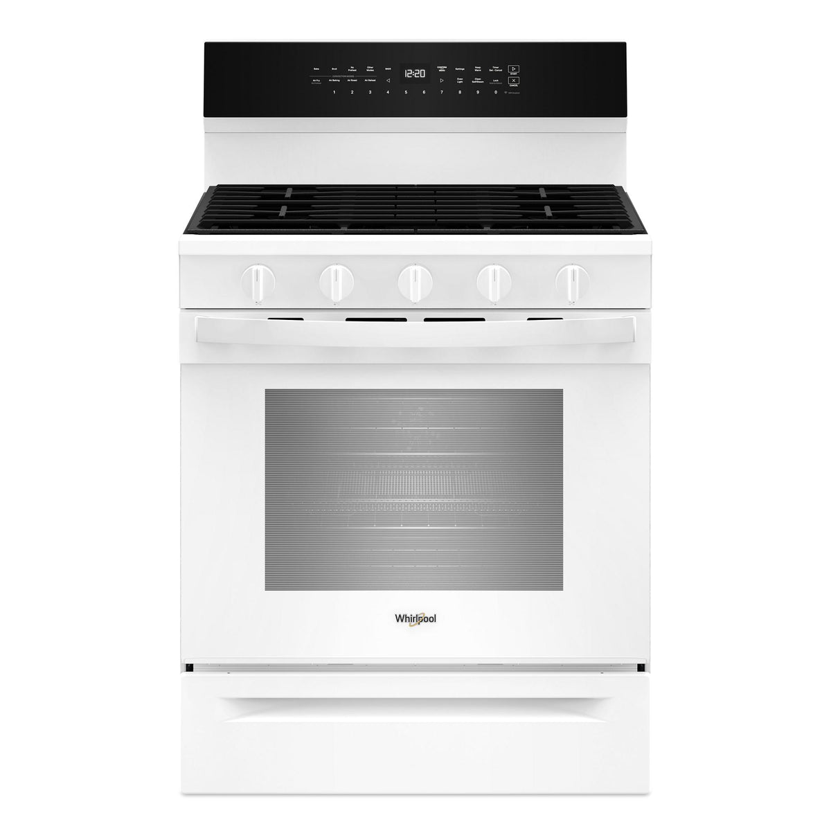 Whirlpool WFGS7530RW 30-inch Smart Gas Range with True Convection
