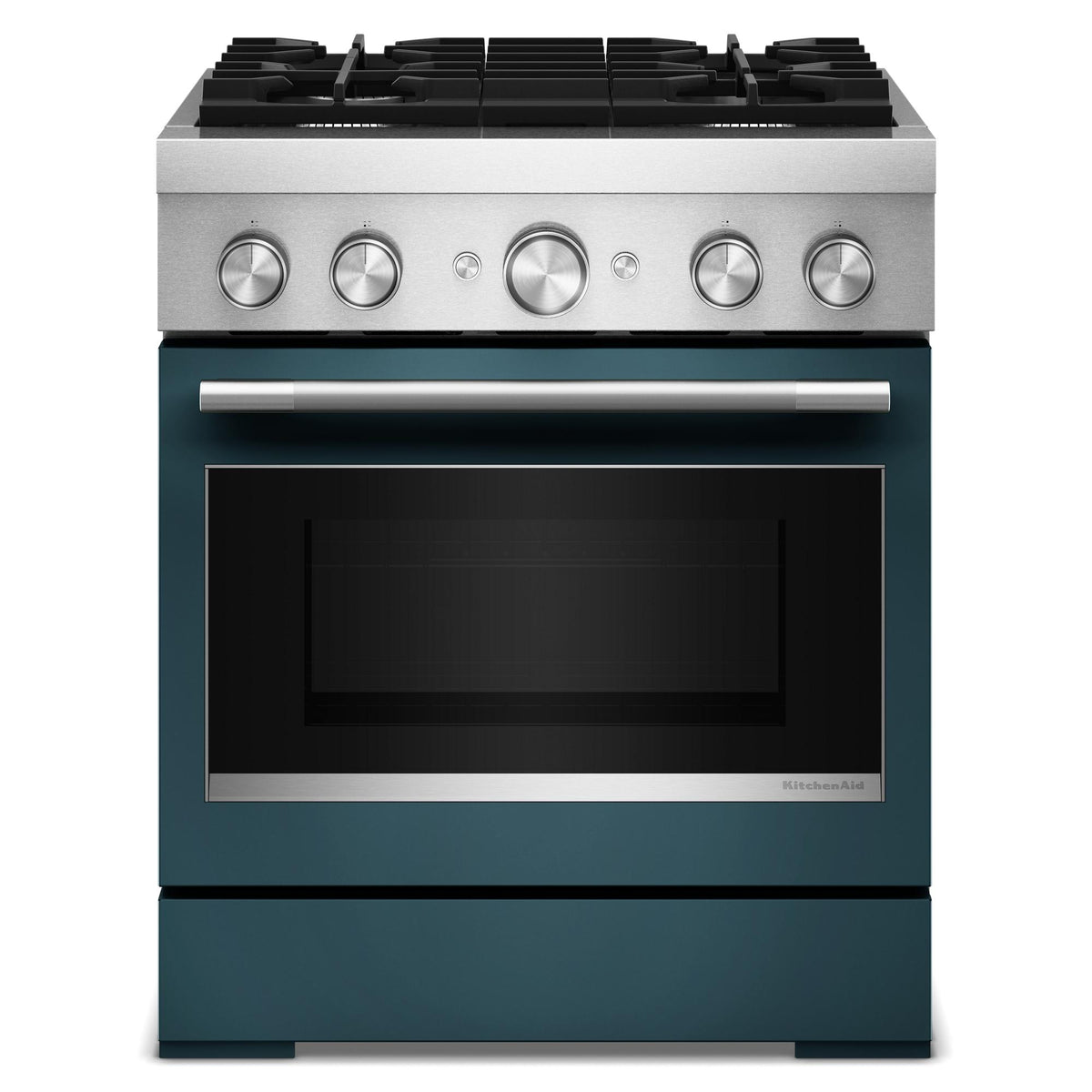 KitchenAid KFDS930SAG 30-Inch 4 Burner Commercial-Style Dual Fuel Range