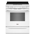 Whirlpool YWSES5030SW 30-inch Electric Range with Air Cooking Technology