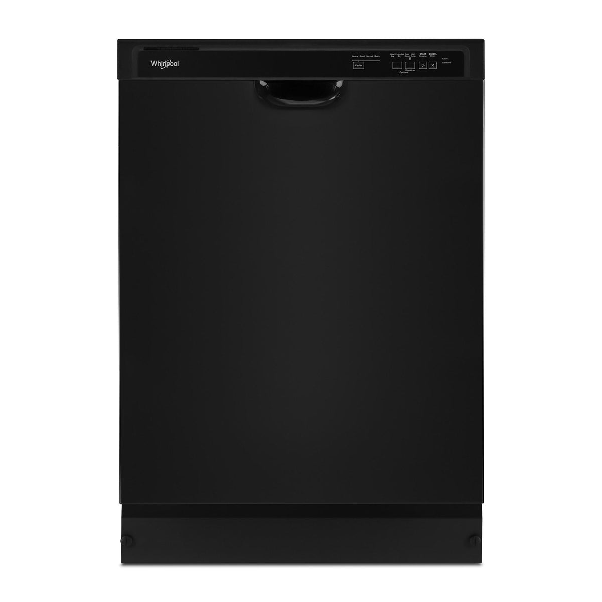 Quiet Dishwasher with Boost Cycle - Black