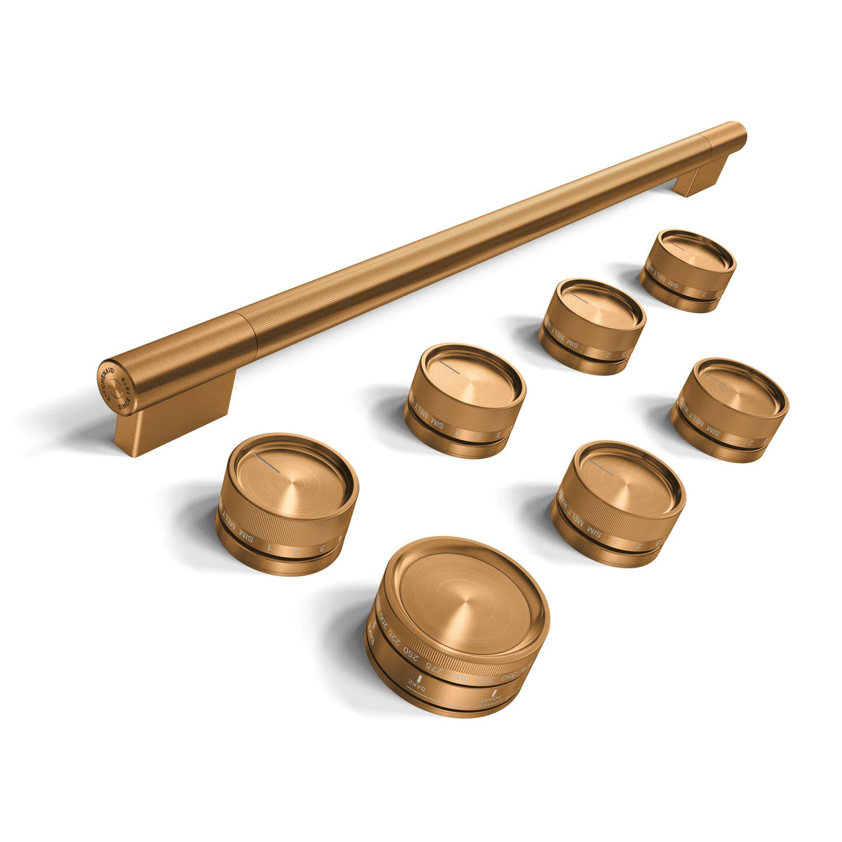 Bronze Handle and Knob Hardware Accessory Kit for KitchenAid® 36" Commercial-Style Induction Range