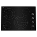 30" Oblivion Glass Radiant Cooktop with Halo-Effect Knobs