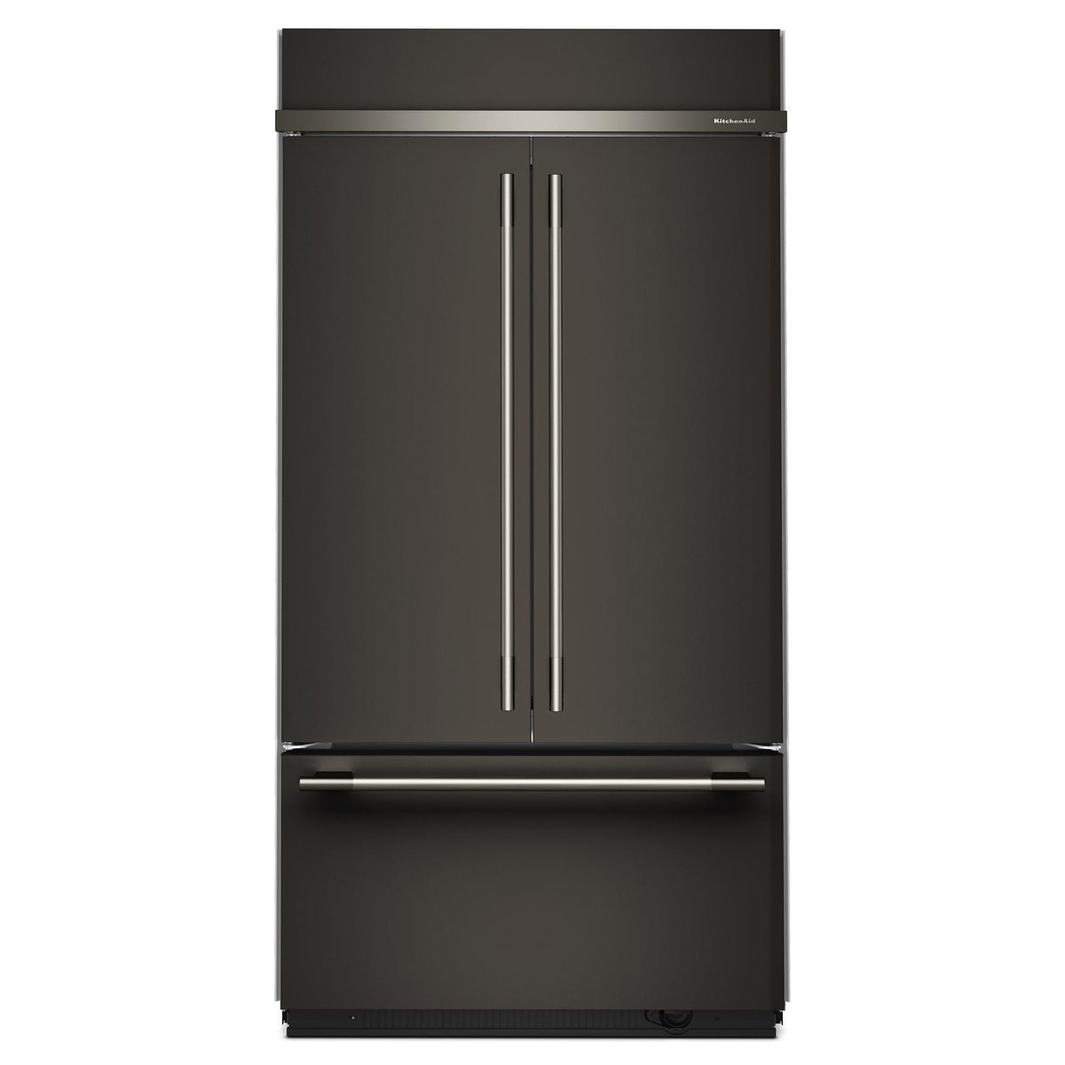 KitchenAid KBFN542SBE 24.2 Cu. Ft. 42" Built-In French Door Bottom Mount Refrigerator with Platinum Interior