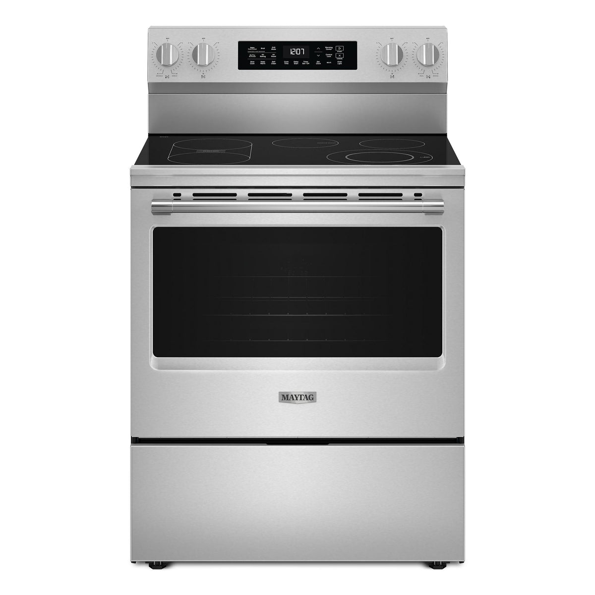 Maytag YMFES7030SZ 30-Inch Electric Range with Grill Mode and No Preheat Air Fry