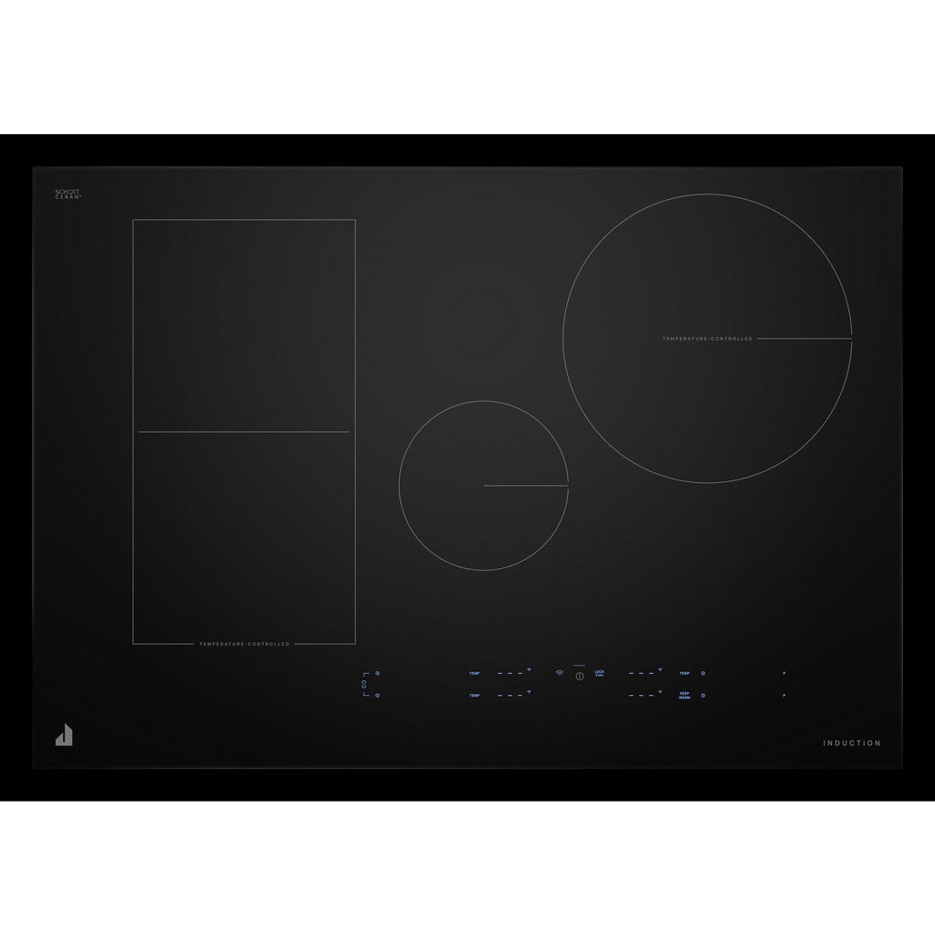 30" Oblivion Smart Induction Cooktop with Temperature-Controlled Cooking - Black