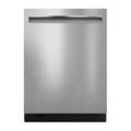 JennAir JDTS3924SP Pocket Handle 24" Built-In Dishwasher with Precise Fit 3rd Rack, 39 dBA