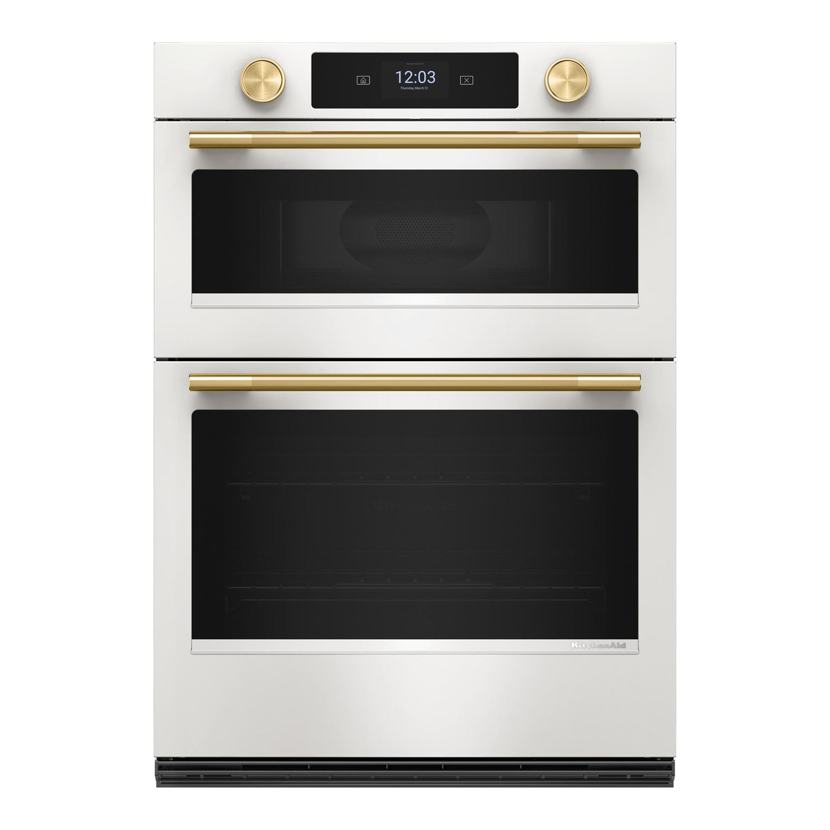 KitchenAid KOEC730SPL 30-inch Smart Electric Combo Wall Oven with Assisted Cooking Modes