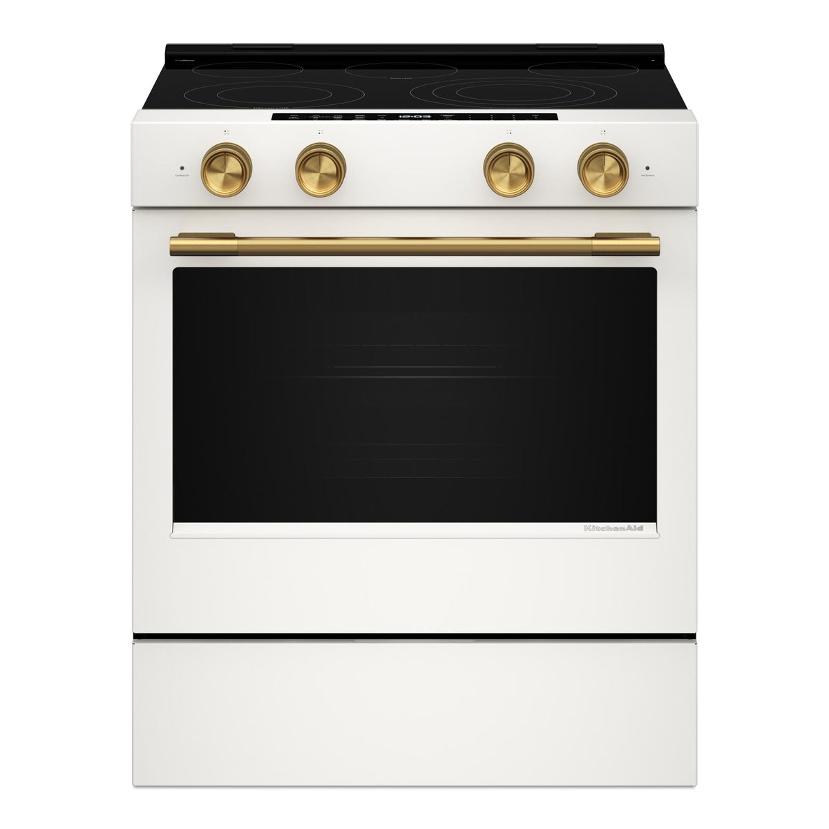 KitchenAid YKSES530SPL 5.3 Cu. Ft. Slide-in Electric Range with Two Hyper Elements