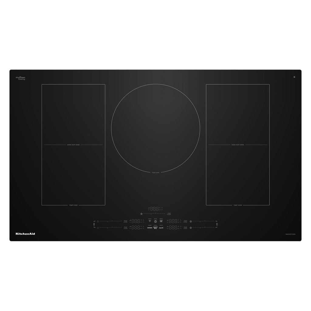 36" Temp Cook™ Induction Cooktop with 5 Cooking Zones - Black