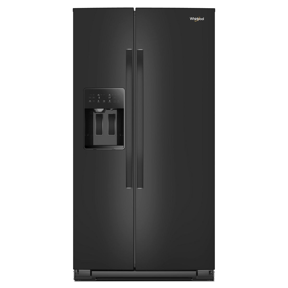 36-inch Full Depth Side-by-Side Refrigerator with TruCool™ System - Black