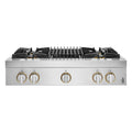 JennAir JGCP636HL 36" RISE™ Gas Professional-Style Rangetop with Gas Grill