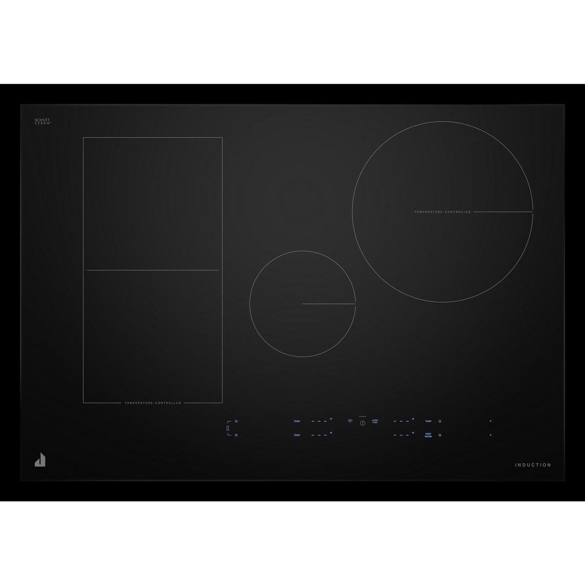 30" Oblivion Smart Induction Cooktop with Temperature-Controlled Cooking