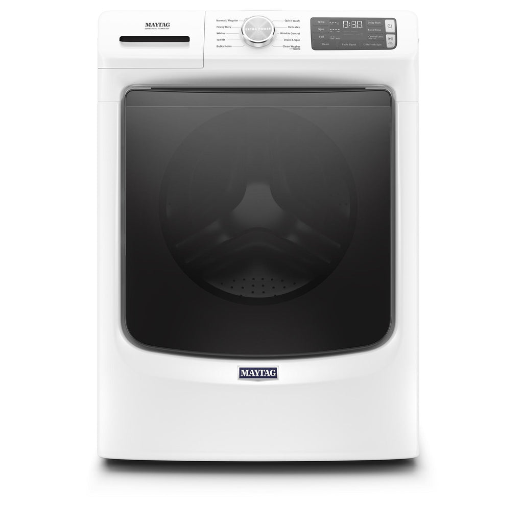 Front Load Washer with Extra Power and 12-Hr Fresh Spin™ option - 5.2 cu. ft. - White